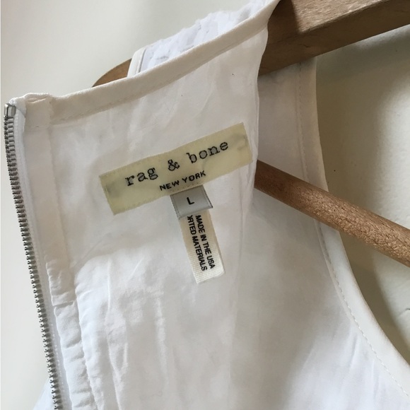 Rag & Bone Evie Honeycomb Sleeveless Shift Dress - Picture 6 of 8